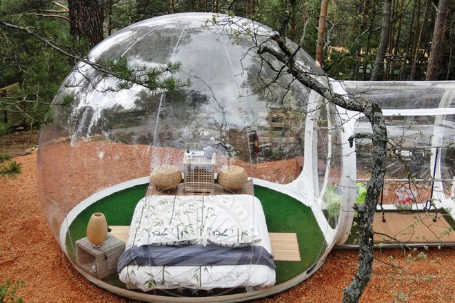 荷塘球形帐篷